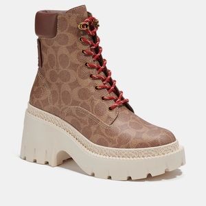 Coach - AINSELY BOOTIE IN SIGNATURE CANVAS